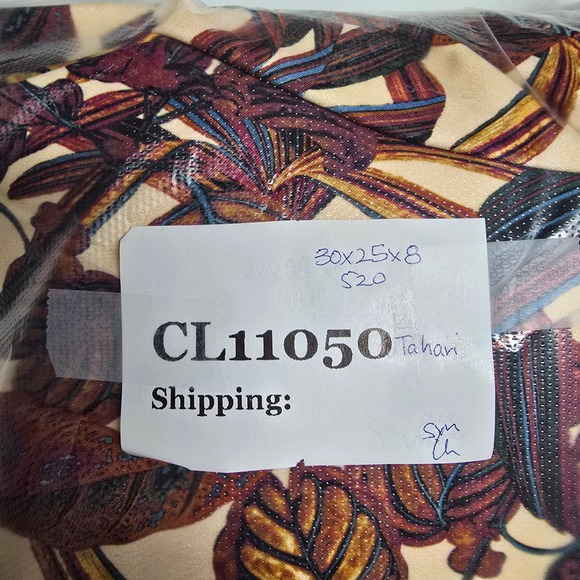 Tahari ASL Printed 1 Button Blazer Womens 12 Wild Berry Tropical Floral Office - Picture 15 of 15